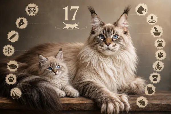 17 фактов о мейн-кунах, которые удивляют даже владельцев