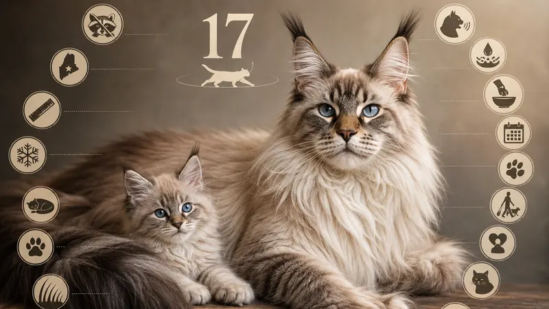17 фактов о мейн-кунах, которые удивляют даже владельцев